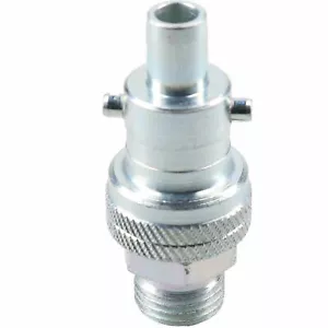 Adaptador macho de montaje instantáneo de aire PCL 1/4" BSP hilo macho AA5302 - Imagen 1 de 3