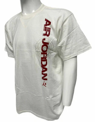 Camiseta blanca de manga corta vintage Air Jordan para hombre talla XXXL Foto 1 de 4