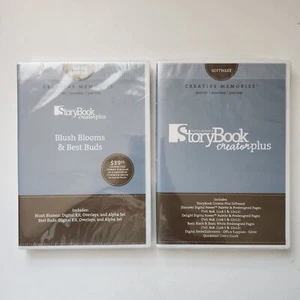 Lot of 2 Creative Memories StoryBook Creator Plus Software & Digital Content Set - Bild 1 von 7