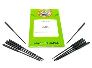 10 AGUJAS DE ÓRGANO JLX1 #14 Igual que Singer 2053 Serger Needles - Imagen 1 de 2