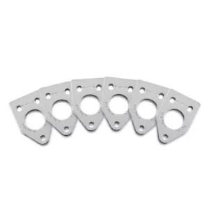 NEW Graph Tech Ratio Invisomatch Plates (6) For 90 Degree Screw Holes - CHROME - Picture 1 of 1
