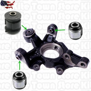 3 Rear Arm Assembly Knuckle Bushing Set For TOYOTA HIGHLANDER CAMRY AVALON LEXUS - Picture 1 of 6