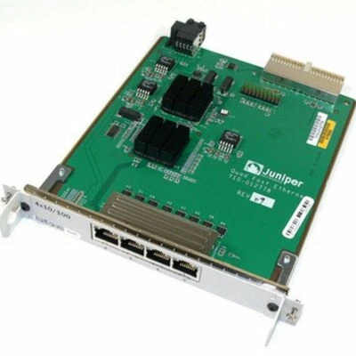 Juniper Networks JXE-4FE-TX-S 4-Port 10/100 Ethernet uPIM Module - Image 1 of 2