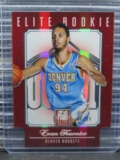 2012-13 Panini Elite Evan Fournier Status Die-Cut Rookie RC #46/94 Nuggets