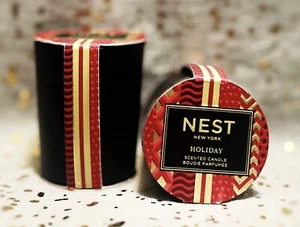 2x~NEST~HOLIDAY~Small Scented Votive Candle~0.95oz / 27g each~Travel Size~New~ - Picture 1 of 1