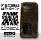 Cracked iPhone LCD Digitizer Screen Replacement 3 Day Postal Repair Service Lot