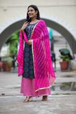 Women Indian Ethnic Skirt Kurta Set Bollywood Style Salwar Kameez Dupatta Combo