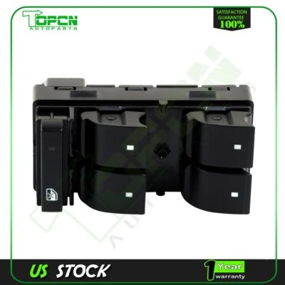 Interruptor de ventana eléctrico delantero lado del conductor para GMC Acadia 2007-2015 3,6 L Foto 1 de 4