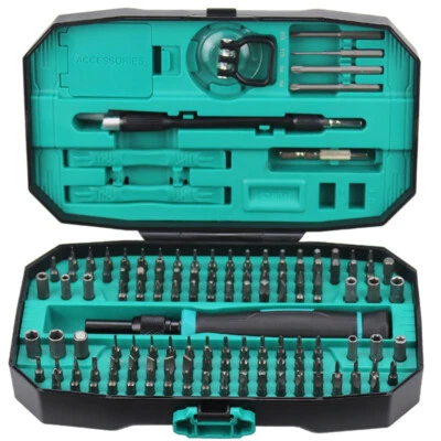 152 in 1 Precision Screwdriver Set PC Phone Laptop Tablet DIY Repair Tool Kit - Image 1 of 4