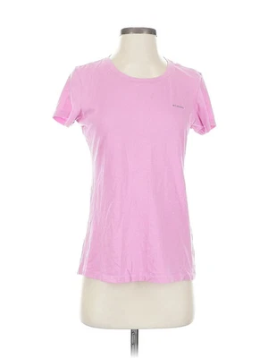 Columbia Women Pink Active T-Shirt S - Image 1 of 4