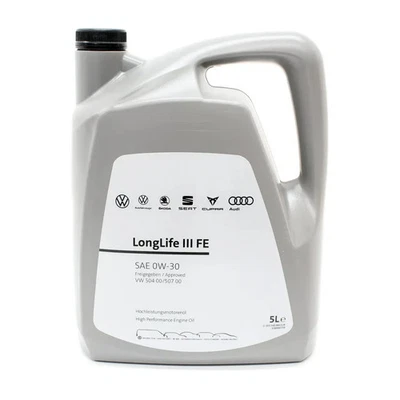 Original VW Audi Skoda Motoröl 0W30 504/50700 LongLife 3 GS55545M4EUR 5L 8,90€/L - Bild 1 von 4