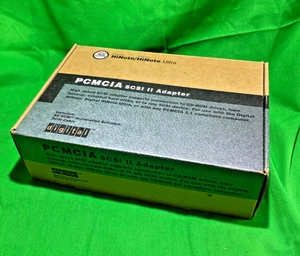 Adattatore vintage PCMCIA SCSI II con cavo e software Old Dos Adaptec. - Foto 1 di 2