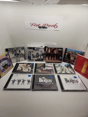 Huge Beatles 12 CD LOT  Rubber soul Help Revolver Let It Be Abby Road And More - Image 1 of 4