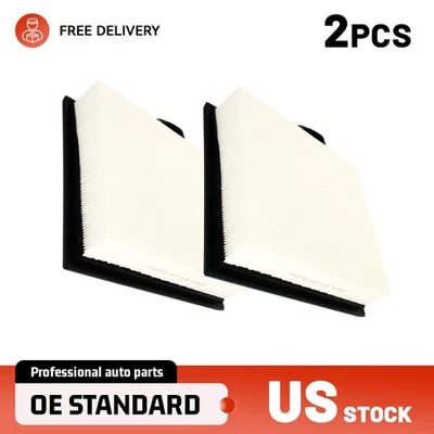 Filtros de aire del motor 2 piezas para Ford Mustang 2010 2011-2014 gasolina V8 4,6 L 5,0 L V6 3,7 L Foto 1 de 4