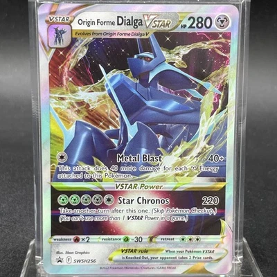 Origin Forme Dialga VSTAR SWSH256 SWSH: Sword & Shield Promo Cards Holo - Image 1 of 2