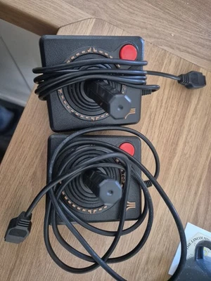 2 x Official Atari 2600 Joystick Controllers - Tested & Working (11) - Image 1 of 4