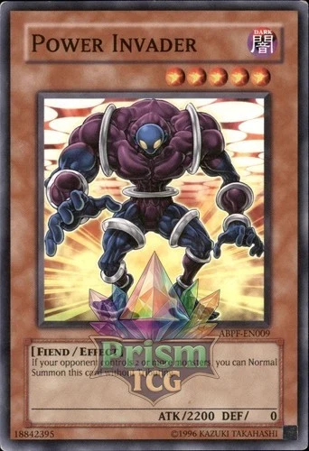 Power Invader ABPF-EN009 Yugioh - Image 1 of 1