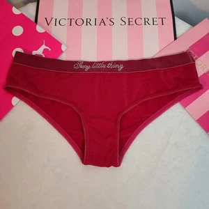 Vintage VS Sexy Little Things glattes Mikrofaser Glitzer Hipster Höschen Größe M - Bild 1 von 6