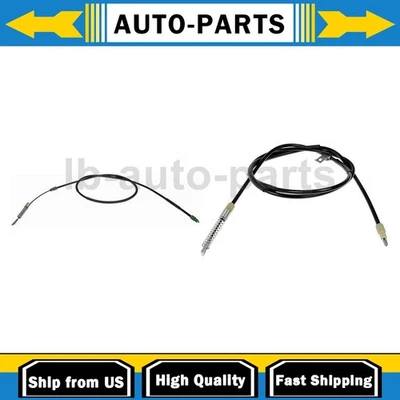 2x cable de freno de estacionamiento trasero para GMC Savana 3500 4,3 L 2018 Foto 1 de 4