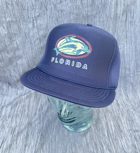 Vtg Quality Caps by George Florida foam rope braid OSFM snap back truckers cap - Picture 1 of 9
