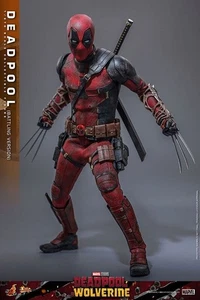 HOT TOYS Movie Masterpiece 1/6 Scale Figure Deadpool Battling Ver (e45) - Picture 1 of 4