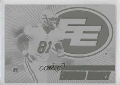 2003 Pacific Atomic CFL Printing Plate Black 1/1 Edward Hervey #29 0c3 - Image 1 of 3