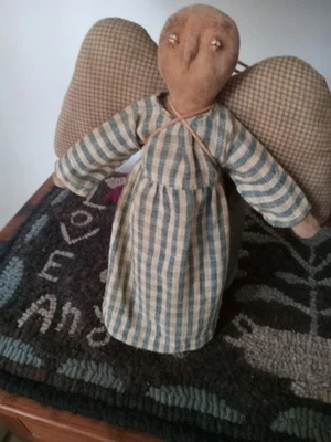 Primitive Jennifer Schneeman Doll Signed and Dated 2005 - Image 1 of 4