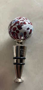 Murano Millefiori Weinglas Kunst Stopfen - Bild 1 von 5