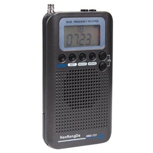 Samolot Band Odbiornik radiowy VHF Przenośny pełnopasmowy rejestrator radiowy - Zdjęcie 1 z 15