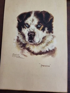 1940s Josephine Crumrine Lithography Mageik Alaska Steamship Co Menu 5.5 x 8" - Picture 1 of 3