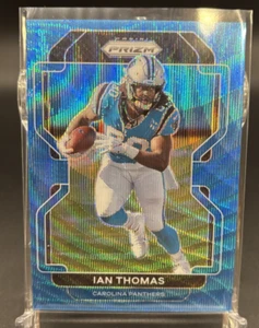 2021 Panini Prizm Prizms Blue Wave #313 Ian Thomas /199 - Picture 1 of 2