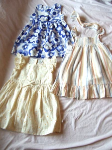THREE NEW - 12-18 Month Dresses - Next - River Island- Nutmeg - Picture 1 of 7