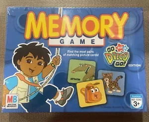 Milton Bradley MEMORY GAME Go Diego Go! Edition 2006 Brand New Sealed Box Rare - Picture 1 of 3