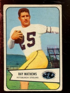 A0242 - 1954 Bowman #1 Ray Mathews - Vg-Ex - Bild 1 von 2