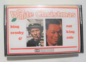 Bing Crosby & Nat King Cole White Christmas Cassette Tape 1985 Made in Italy - Picture 1 of 1