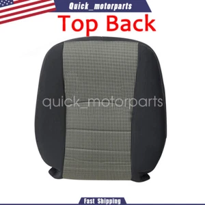 Driver Side Top Back Cloth Seat Cover Grey For 09-12 Dodge Ram 1500 2500 3500 - Bild 1 von 7