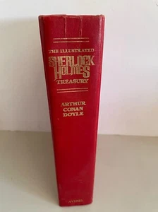 Vintage The Illustrated SHERLOCK HOLMES TREASURY Arthur Conan Doyle HC 1977 - Imagen 1 de 8