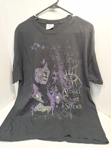 Alice Cooper "Along Came A Spider" T-shirt, Mens Size Xl, Cotton, Crew Neck - Picture 1 of 3