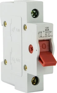 1 Pole Main Switch 80 to 100 Amps - Picture 1 of 3