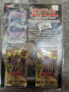 Yugioh Blue-Eyes Ultimate Dragon JMP-EN005 VERSIEGELTE Blisterpackung PSA - Bild 1 von 2