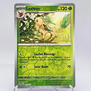 Leafeon Reverse Holo 011/167 Twilight Masquerade Pokémon TCG  - Picture 1 of 2