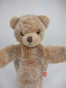 Vintage Original Trudi hand Puppet Bear Tan Italy plush toy 9" teddy vtg - Picture 1 of 9