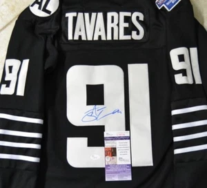 John Tavares Signed Jersey w/ JSA COA #U44118 New York Islanders 2015 3rd NY - Picture 1 of 7