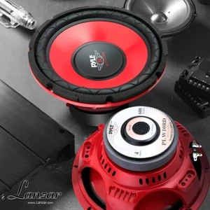 PYLE RED LABEL PLW10RD altoparlante 25,00 cm 600 watt max auto 250 mm 10" - Foto 1 di 10