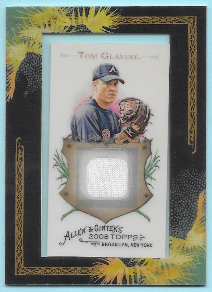 2008 Topps Allen & Ginter Framed Relic Insert Game Used Bat Jersey - You Pick - Image 1 of 1