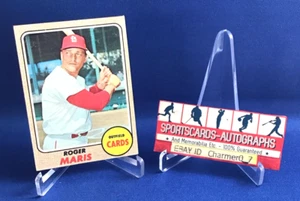 1968 Topps ROGER MARIS #330 (No Crease’s) St. Louis Cardinals - Picture 1 of 3