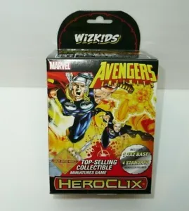 Marvel Avengers Infinity HeroClix Booster Pack 5 Mini Figure Gioco di Wizkids - Foto 1 di 6