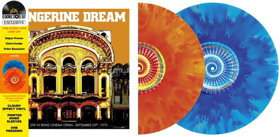 RSD22 TANGERINE DREAM Live At Reims Cinema Opera SEP 23rd, 1975 COLOR 2xLP - Image 1 of 1
