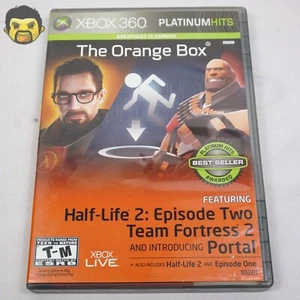 The Orange Box Xbox 360 Complete CIB (Microsoft Xbox 360 2007) Complete Manual B - Picture 1 of 13