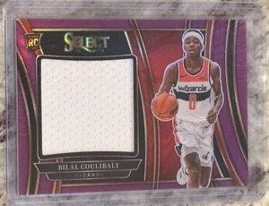 Camiseta Bilal Coulibaly 2023-24 Select Rookie Jumbo Reliquia Púrpura 59/99 RC - Imagen 1 de 2